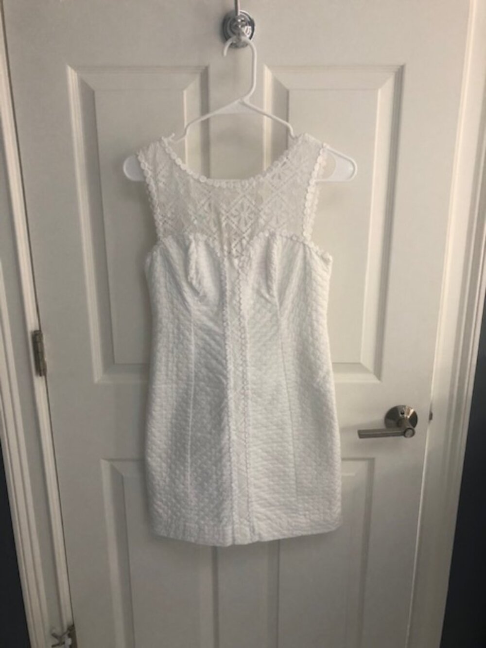 Lilly Pulitzer white sleeveless dress size 00